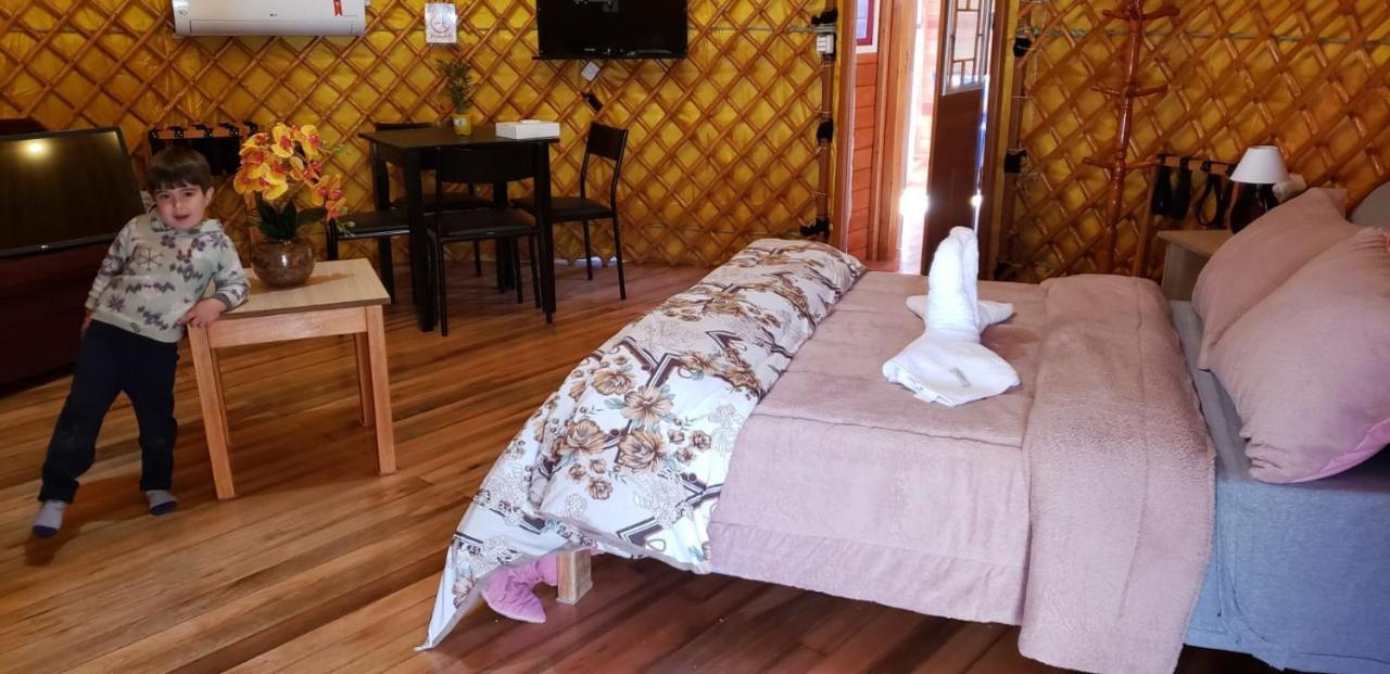 Casa Campo Yurt 3 Aconchego tenda mongólica Wifi Urubici Exterior foto
