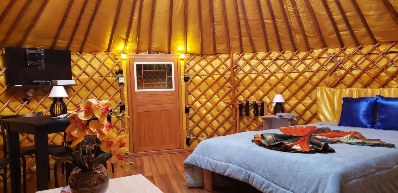 Casa Campo Yurt 3 Aconchego tenda mongólica Wifi Urubici Exterior foto