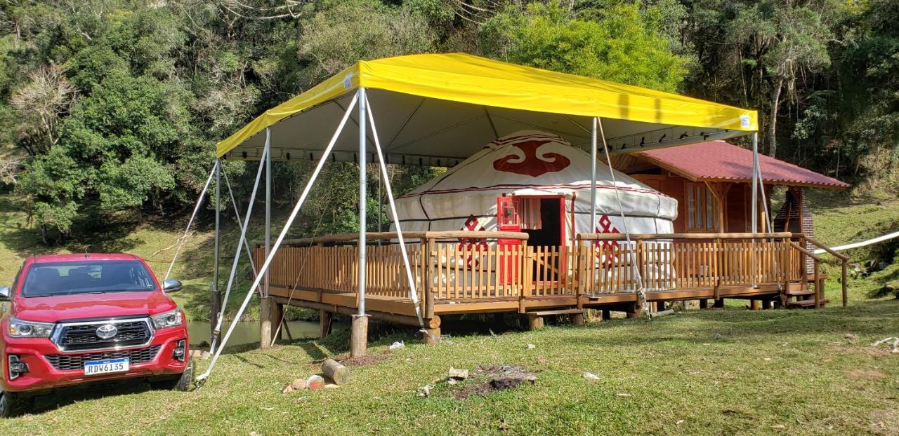 Casa Campo Yurt 3 Aconchego tenda mongólica Wifi Urubici Exterior foto