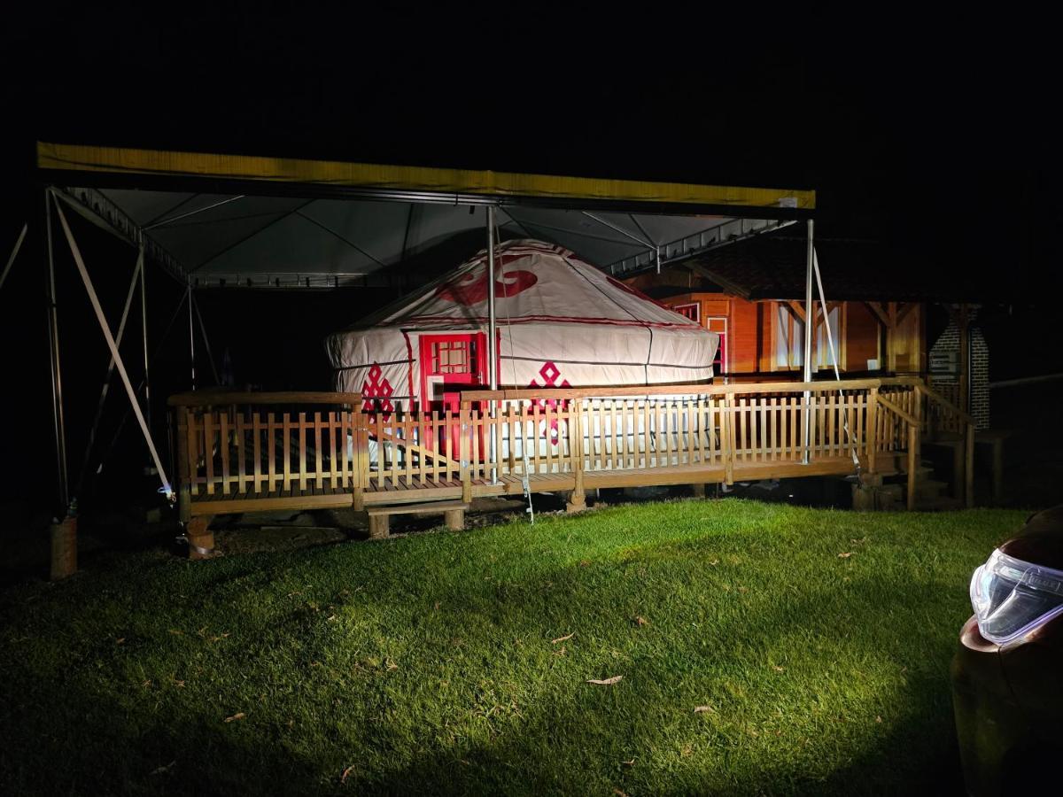 Casa Campo Yurt 3 Aconchego tenda mongólica Wifi Urubici Exterior foto
